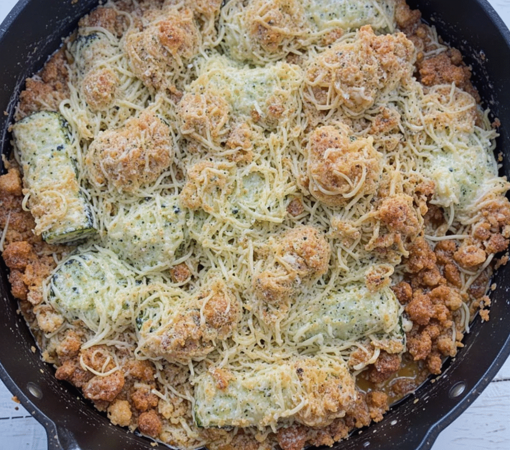 Keto Zucchini Parmesan