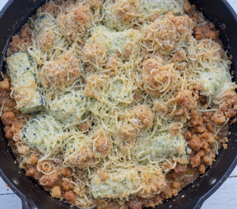 Keto Zucchini Parmesan