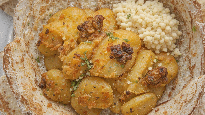 Crispy Parmesan Potatoes