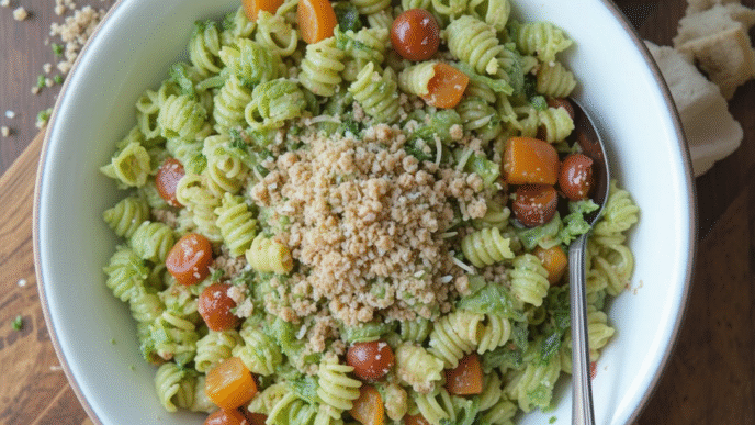 Avocado Cold Pasta Salad