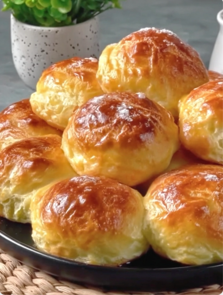 Yogurt Brioche Rolls (Petites Brioches au Yaourt)