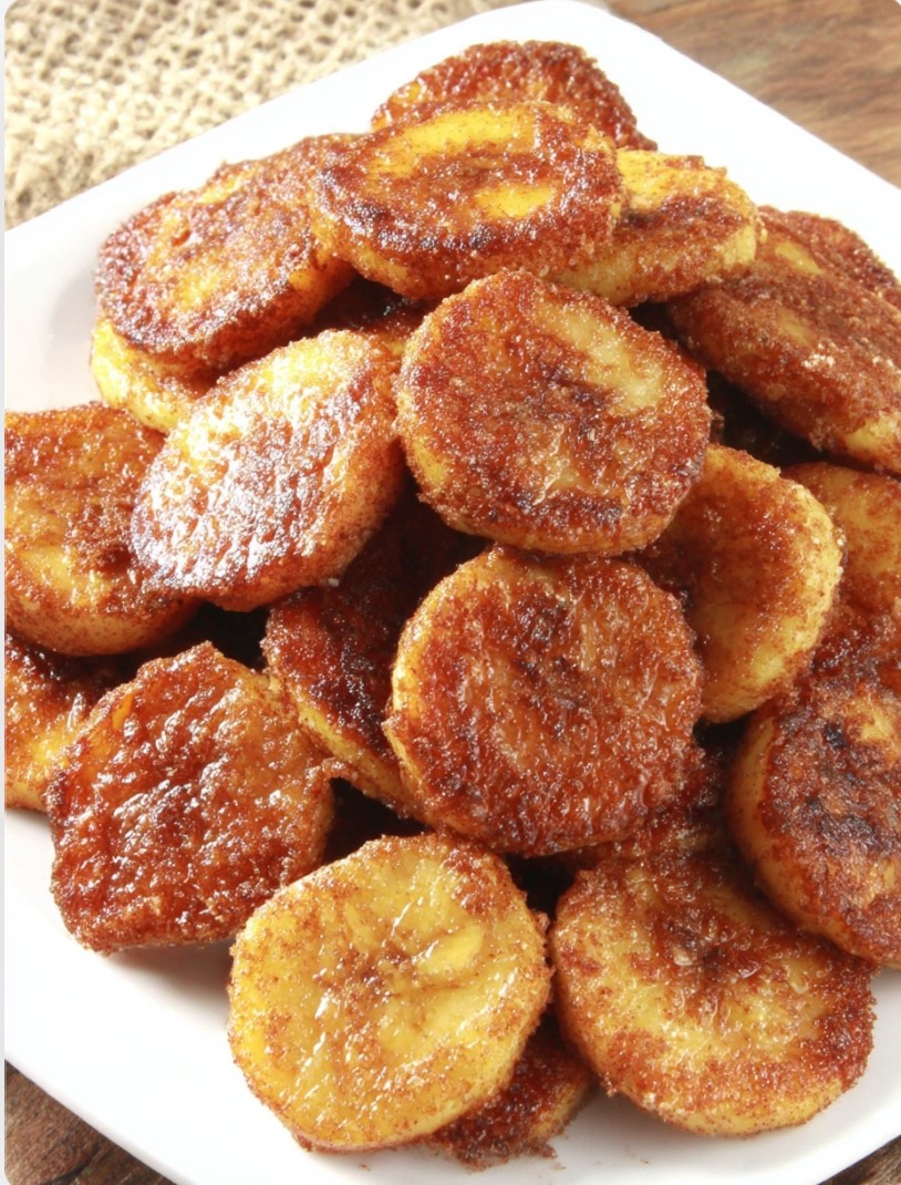 Pan-Fried Cinnamon Bananas